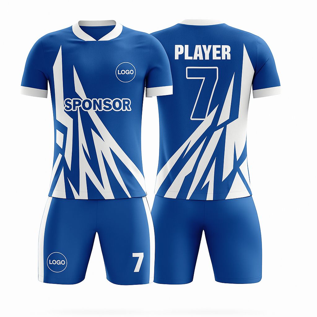 Men's SoccerJersey - Lightning Zigzag