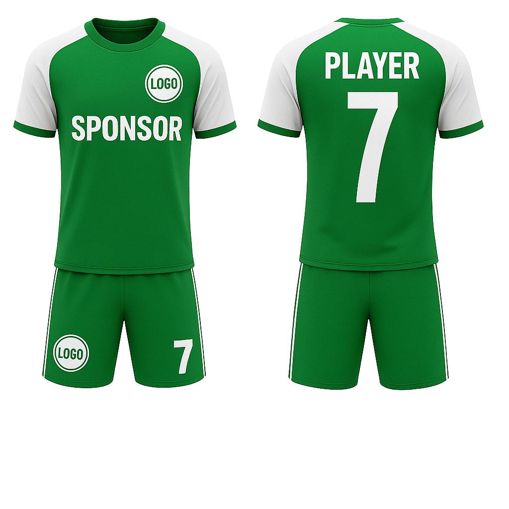 Men's Raglan Sleeve Soccer Jersey