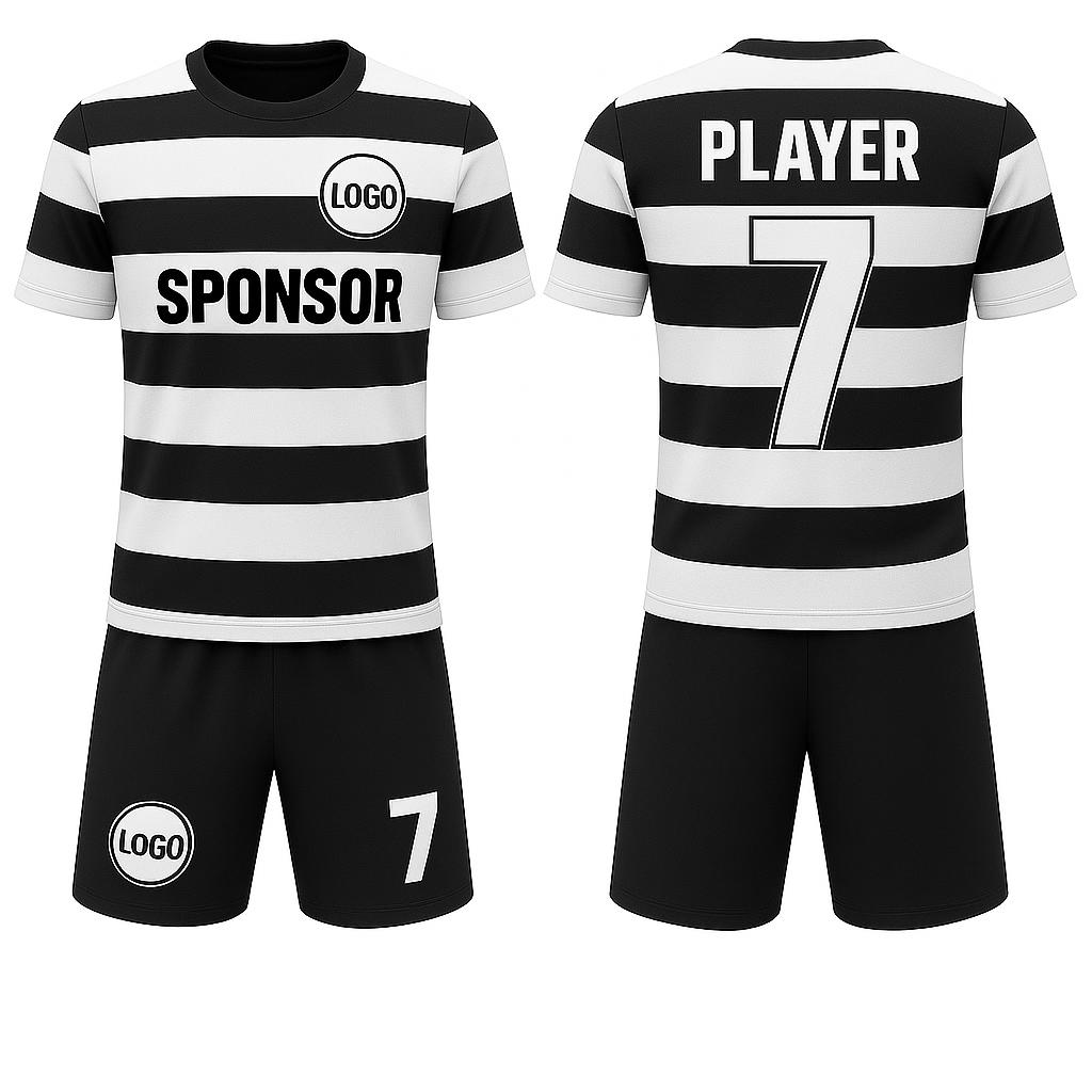 Men's Horizontal Stripe Soccer Jersey