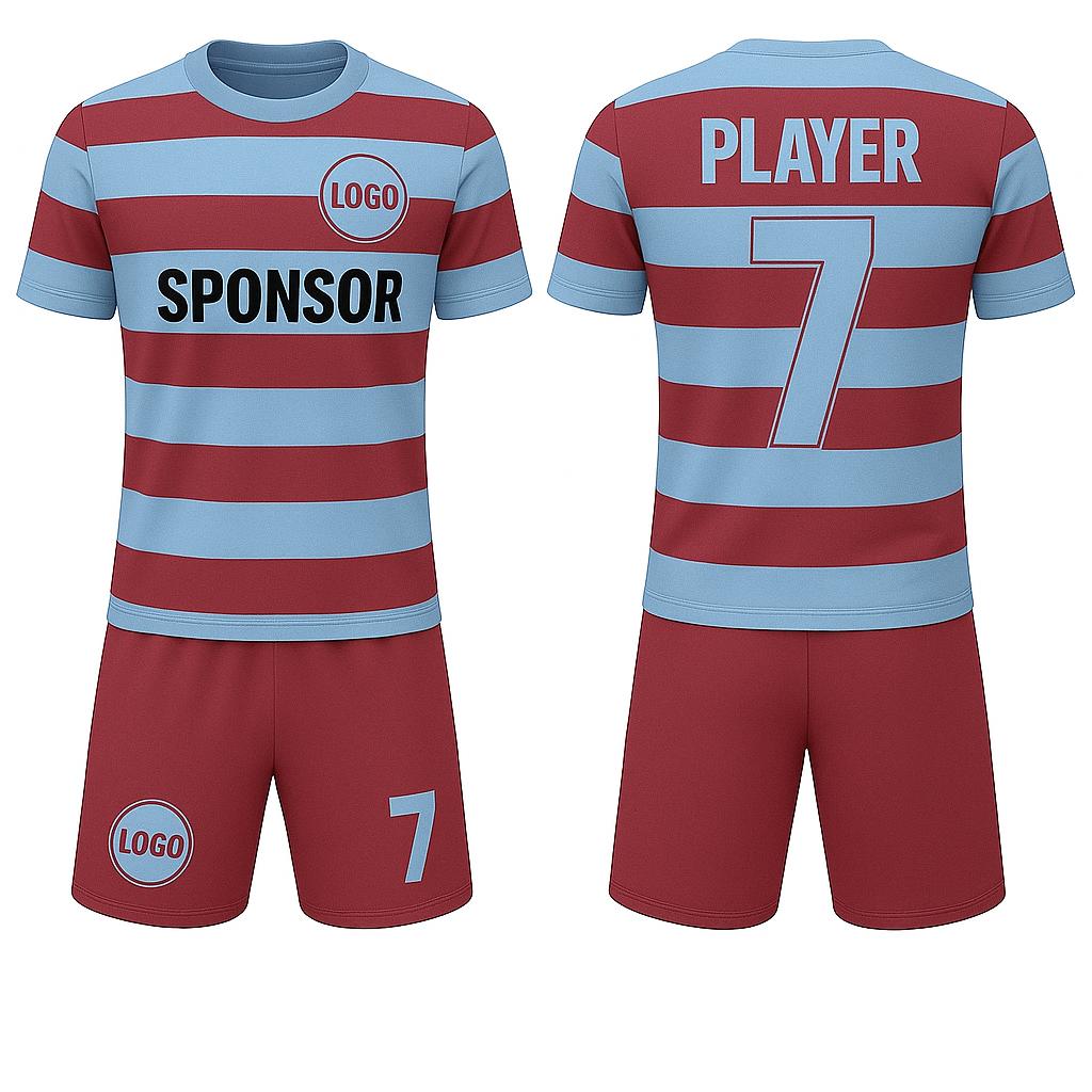 Women's Horizontal Stripe Soccer Jersey