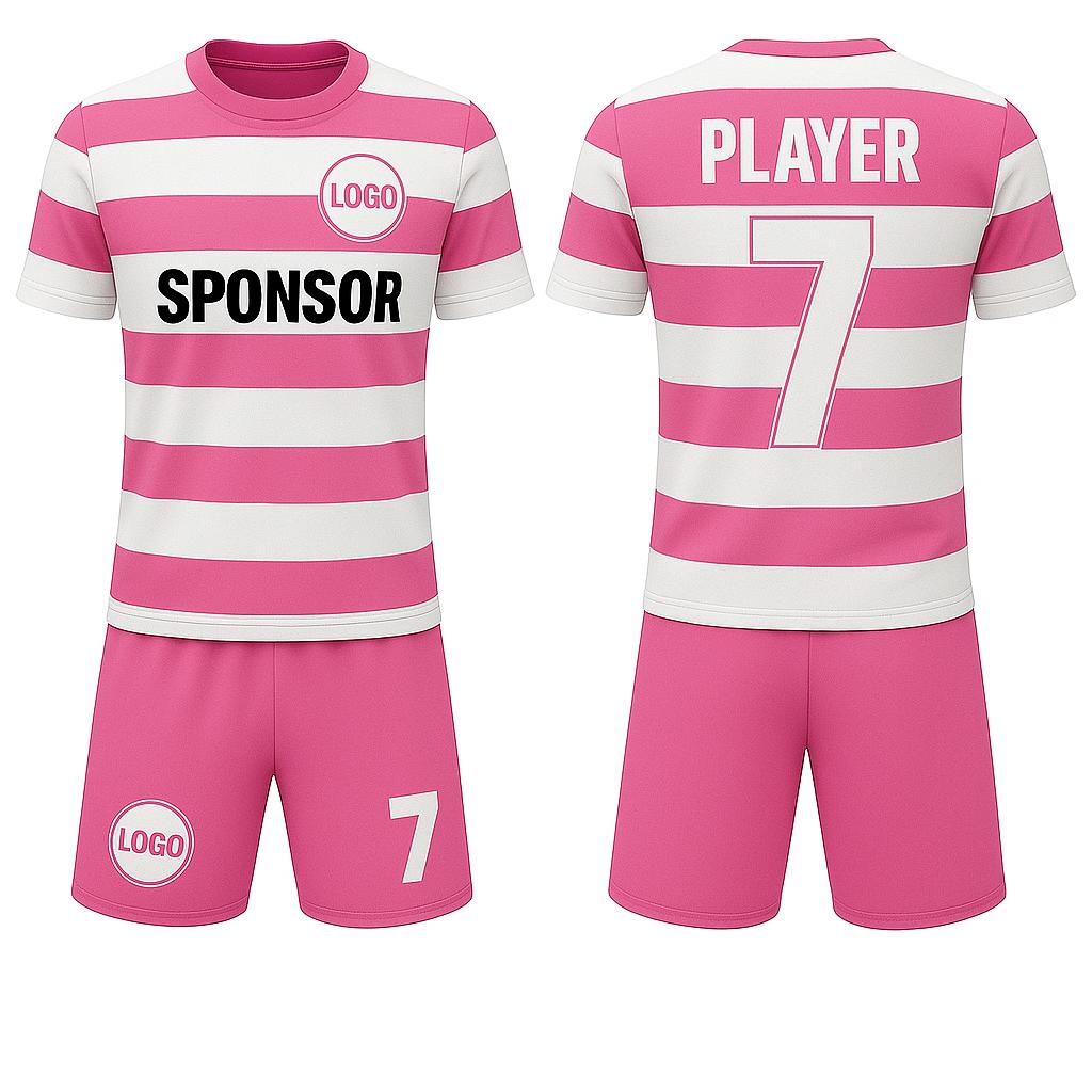 Women's Horizontal Stripe Soccer Jersey
