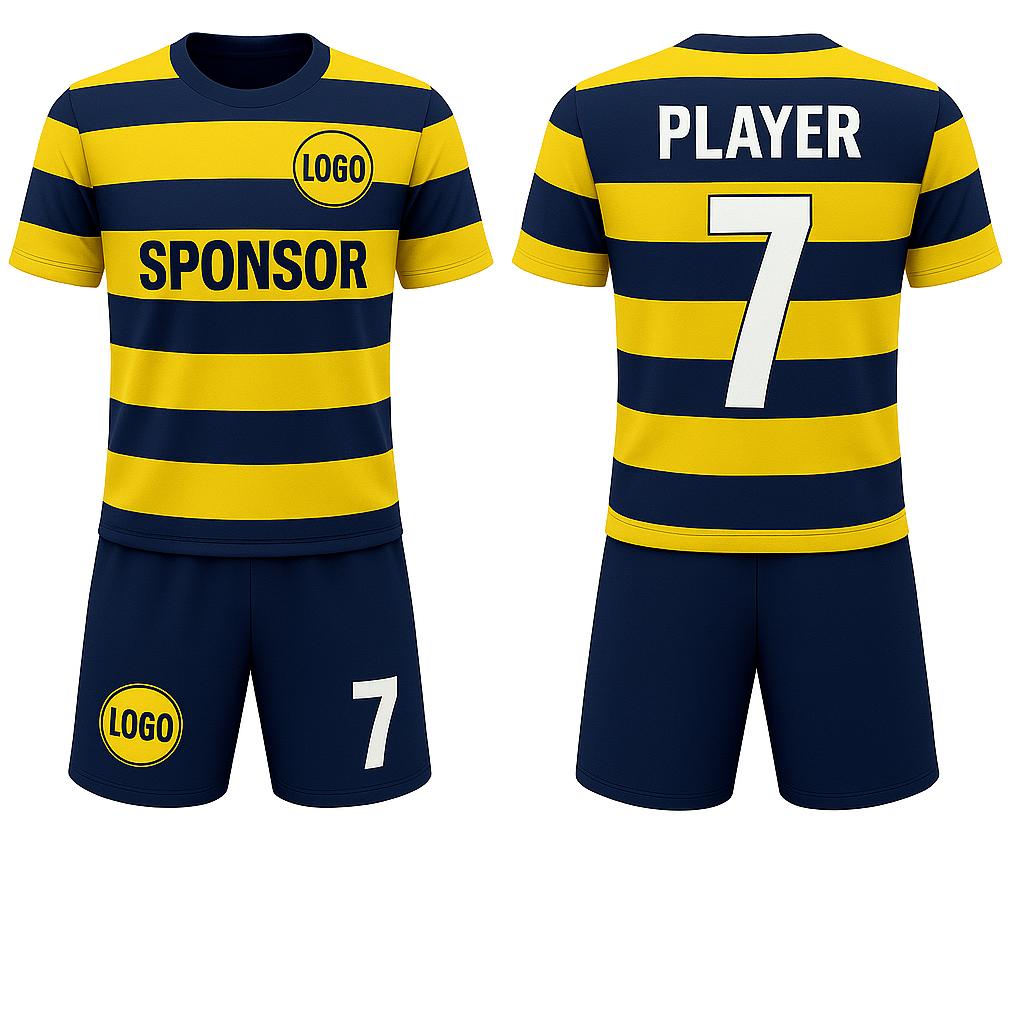Women's Horizontal Stripe Soccer Jersey