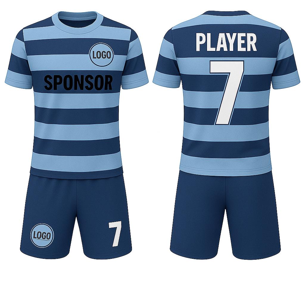 Women's Horizontal Stripe Soccer Jersey