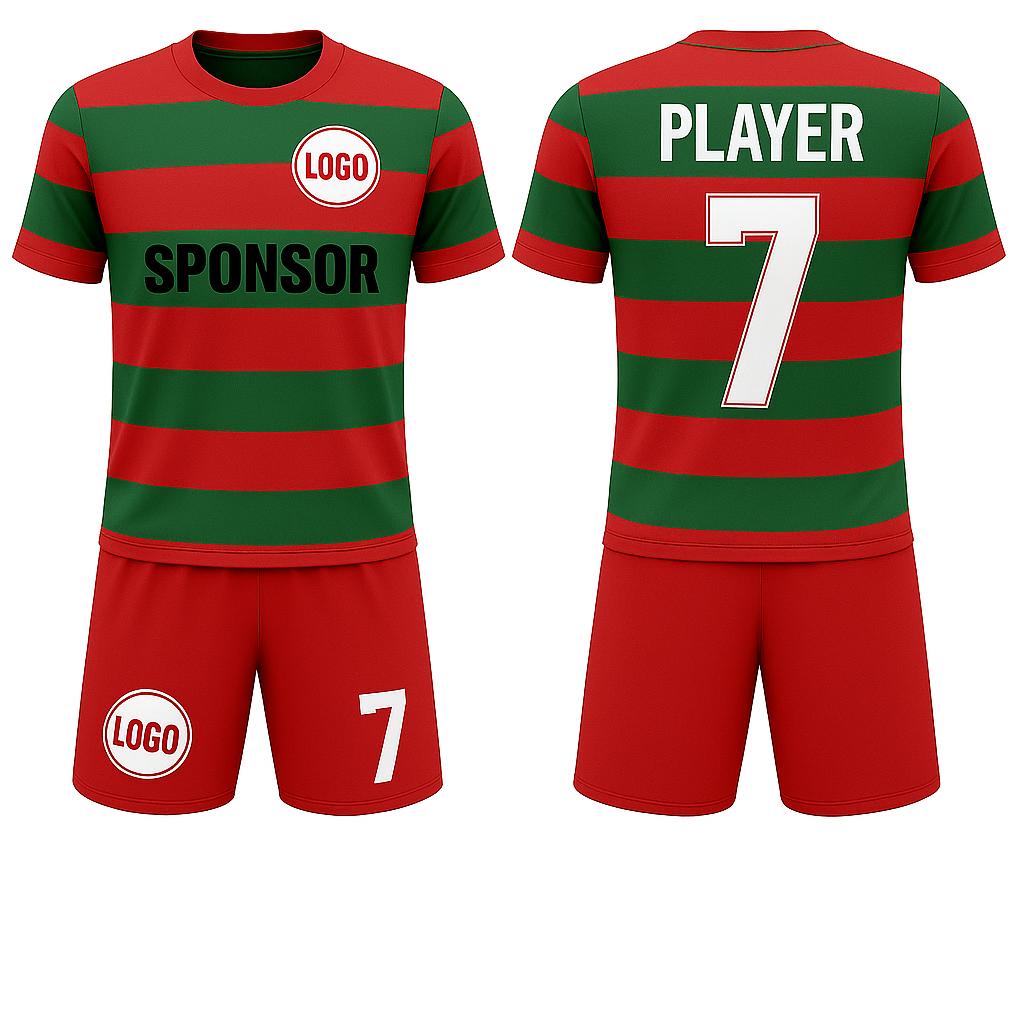 Women's Horizontal Stripe Soccer Jersey