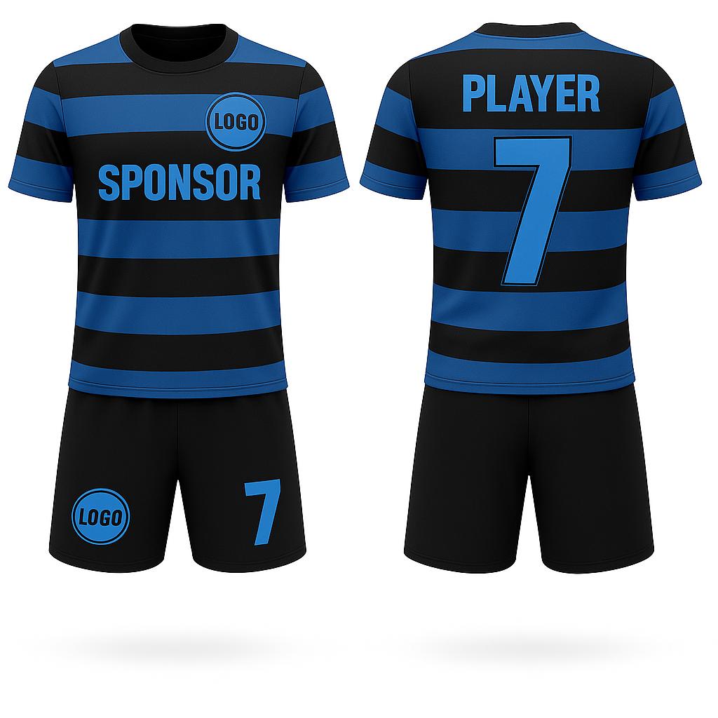 Women's Horizontal Stripe Soccer Jersey