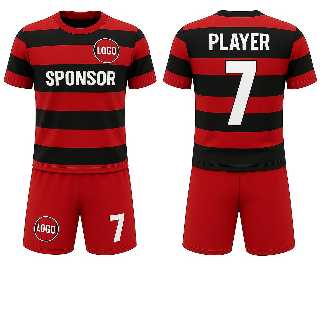 Women's Horizontal Stripe Soccer Jersey