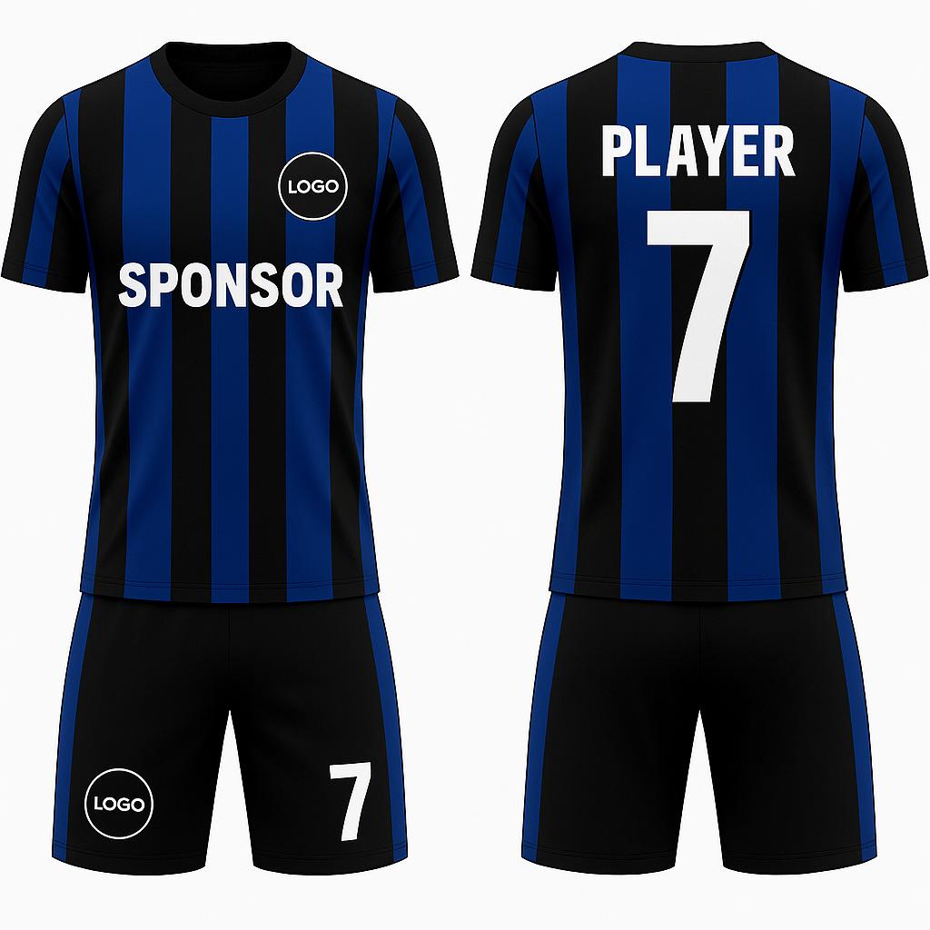 Men's Inter Striped Soccer Jersey