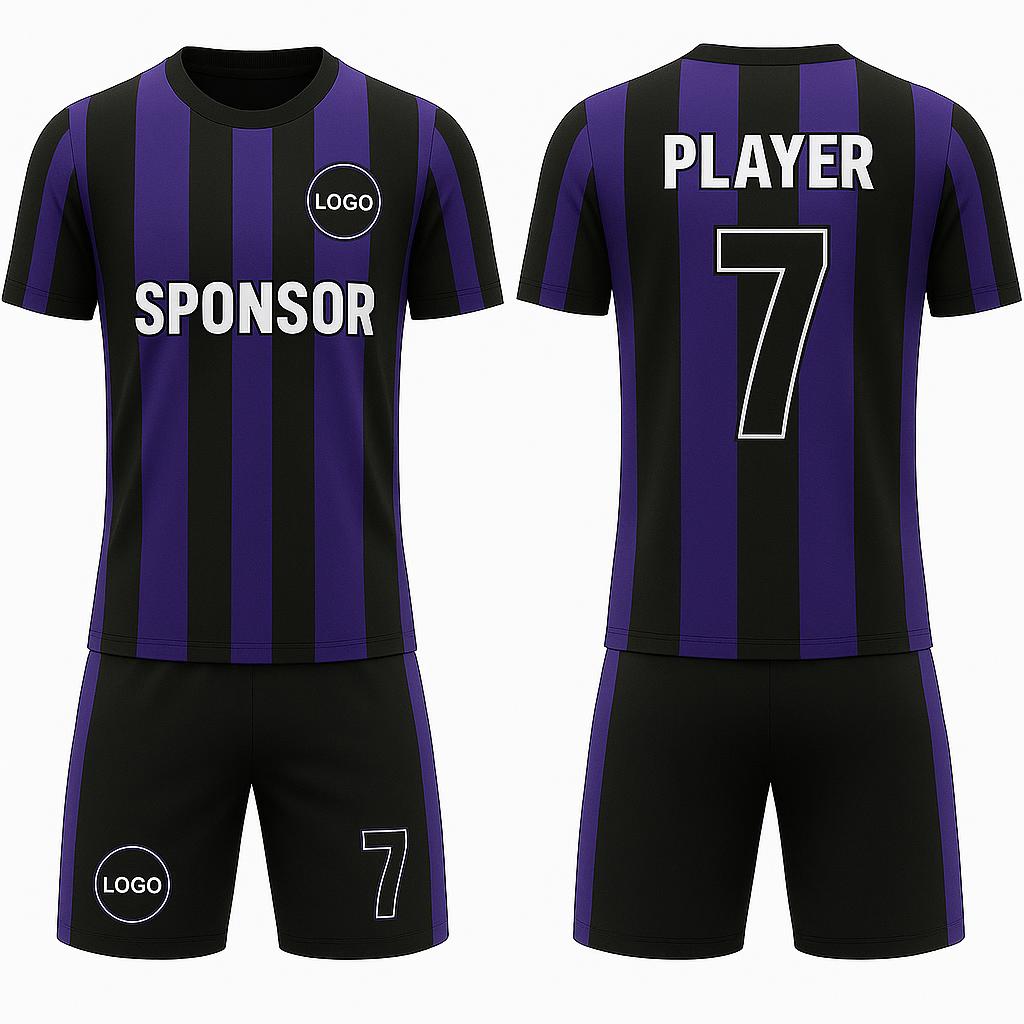 Men's Inter Striped Soccer Jersey