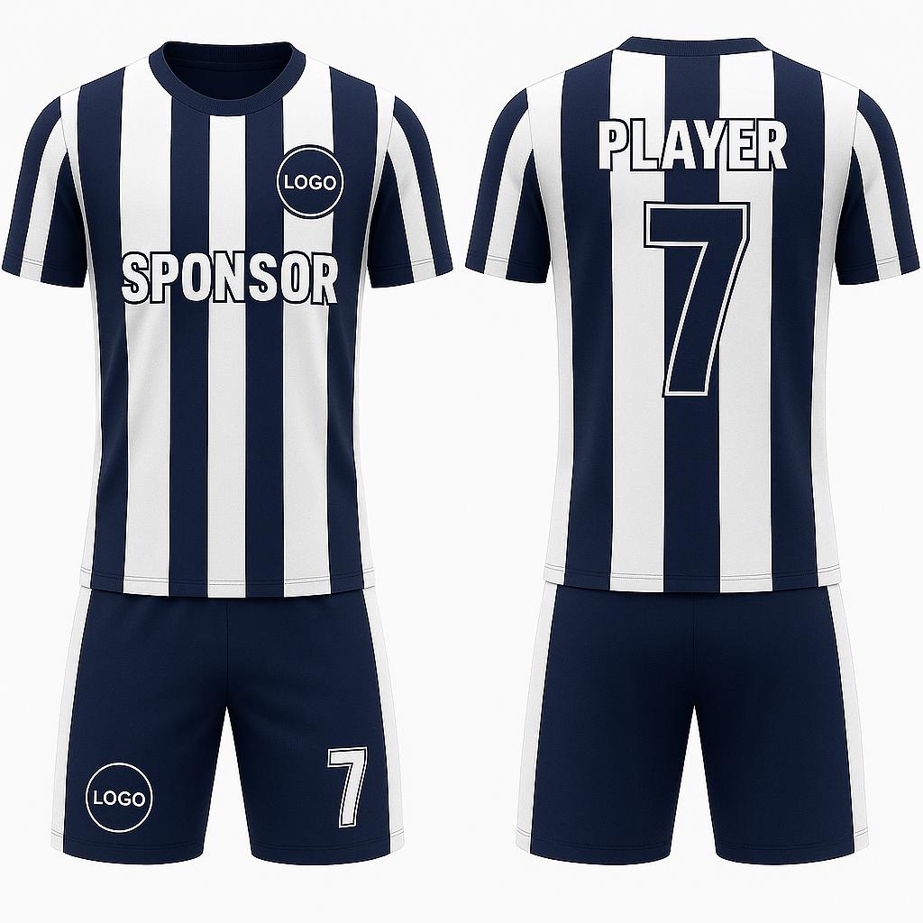 Men's Inter Striped Soccer Jersey