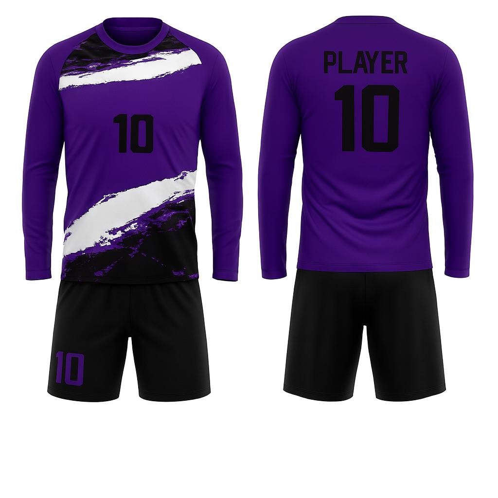 JJ Man Long Sleeve Strike Volleyball Kit
