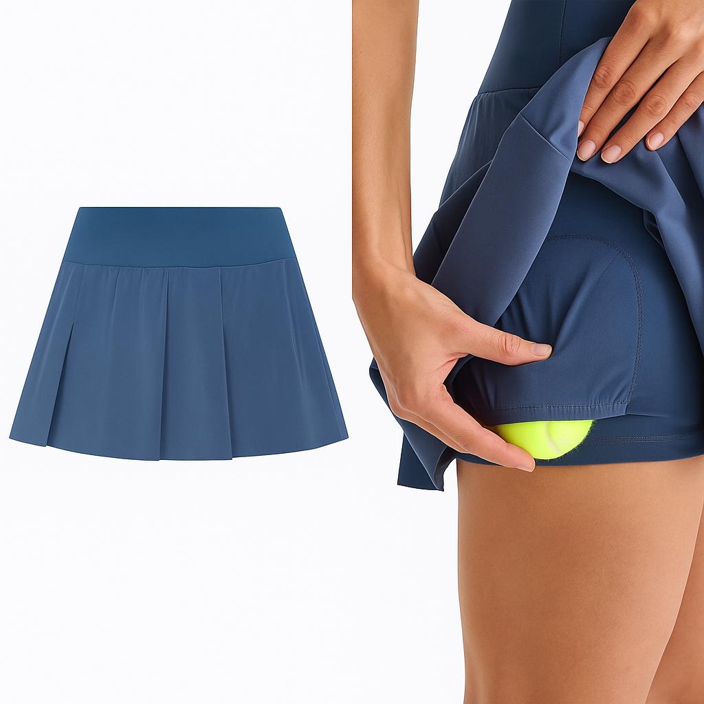 JJ Classic Tennis Women's Pleated Skirt