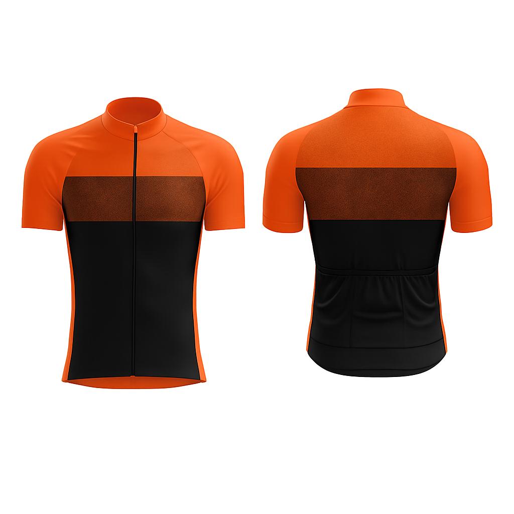 JJ Super Cyclist Black Accent Short Sleeve Cycling Jersey