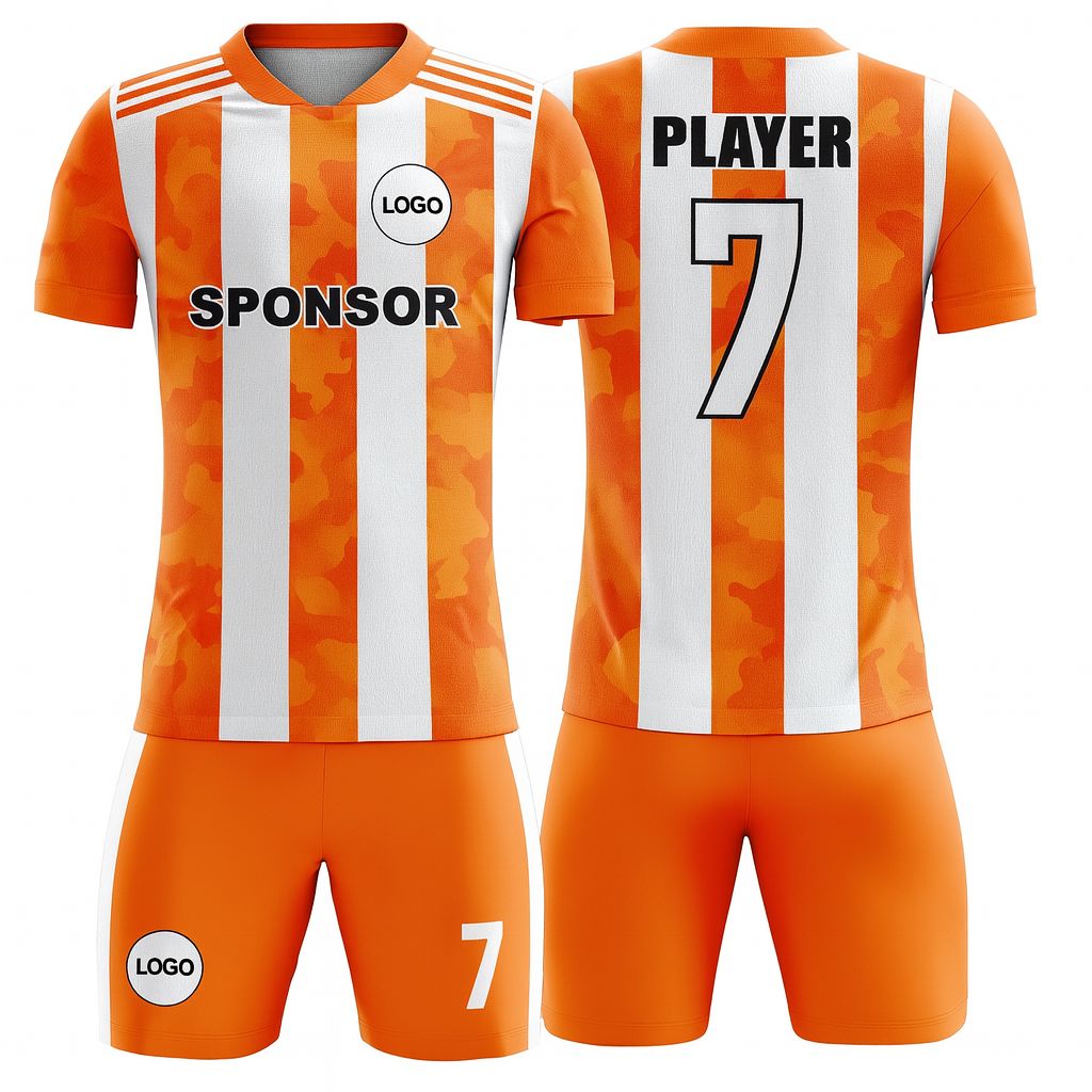Women's Soccer Jersey - Stripe Camo