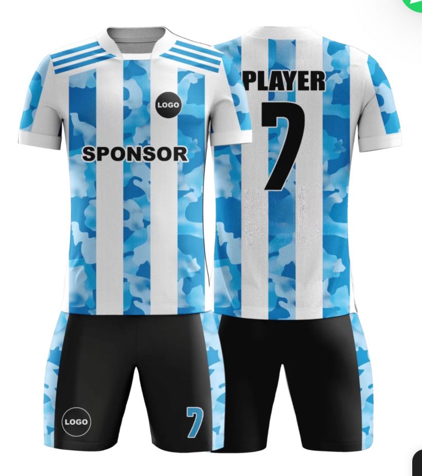 Men's Soccer Jersey - Stripe Camo