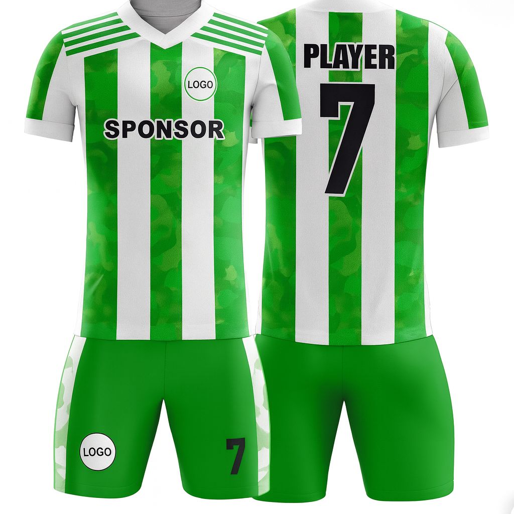 Men's Soccer Jersey - Stripe Camo