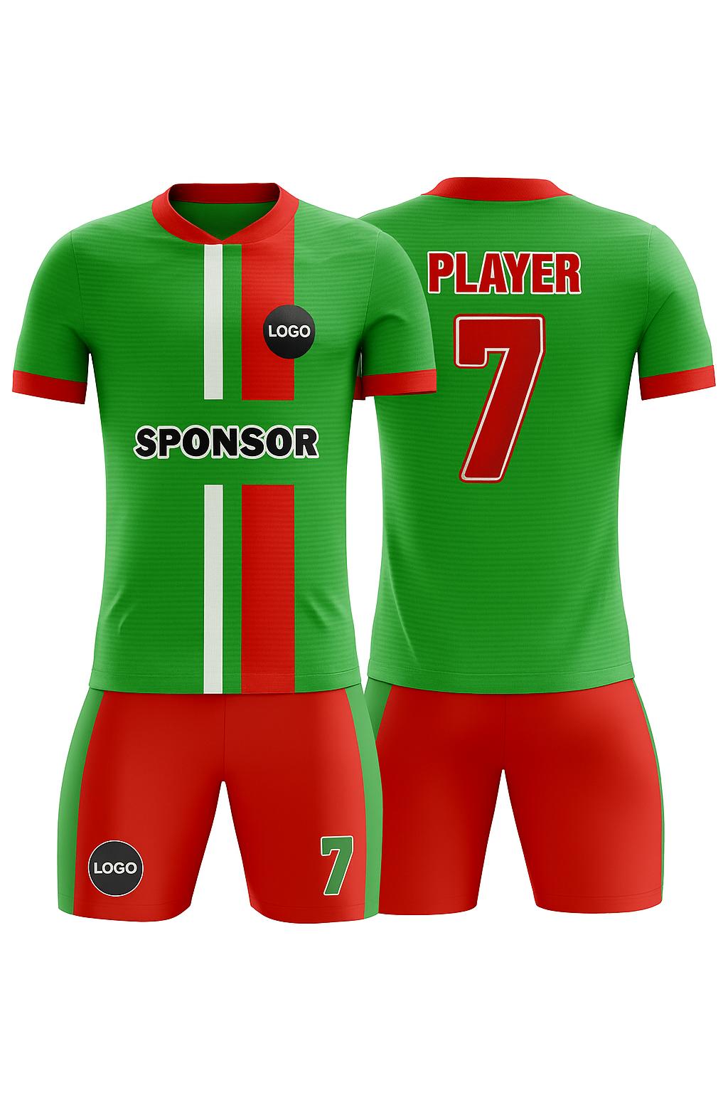 Women's SoccerJersey - Emerald Strike