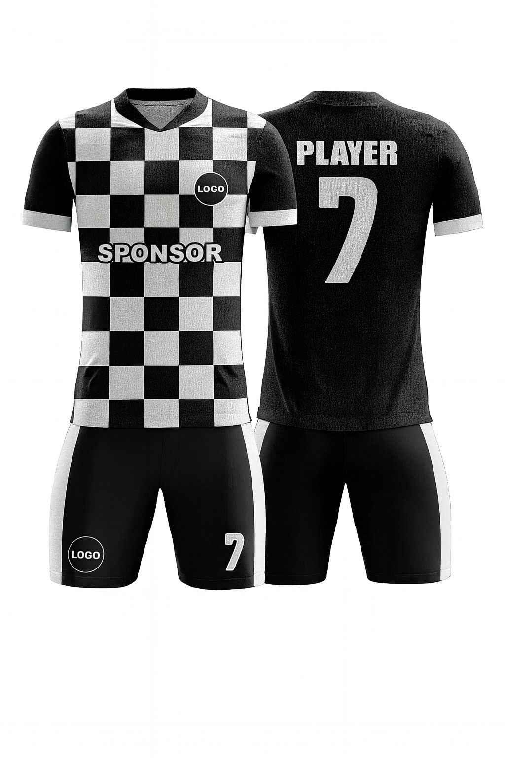 Kid's SoccerJersey - Victory Squares