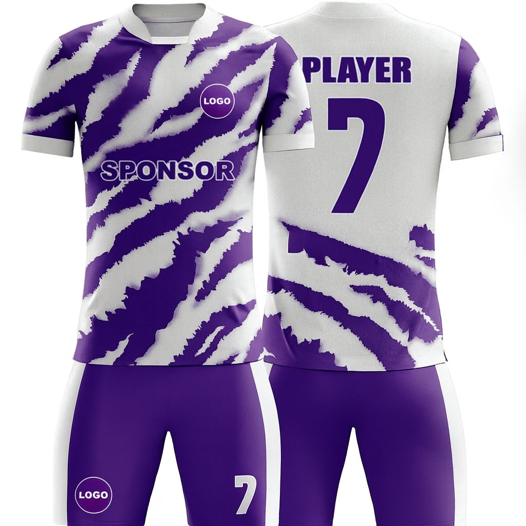 Kid's SoccerJersey - Royal Tiger