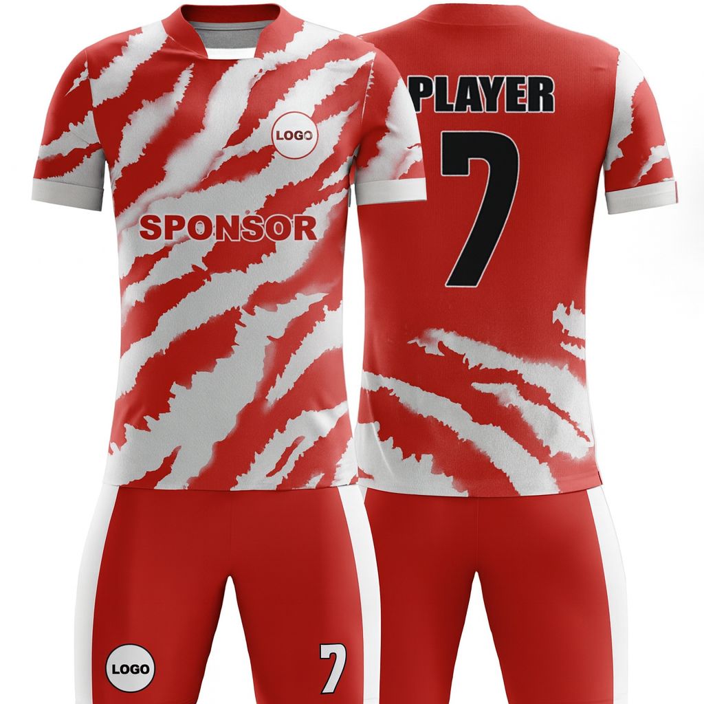Kid's SoccerJersey - Royal Tiger