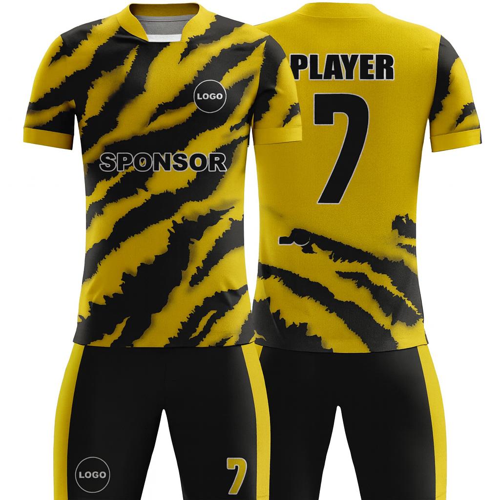 Kid's SoccerJersey - Royal Tiger