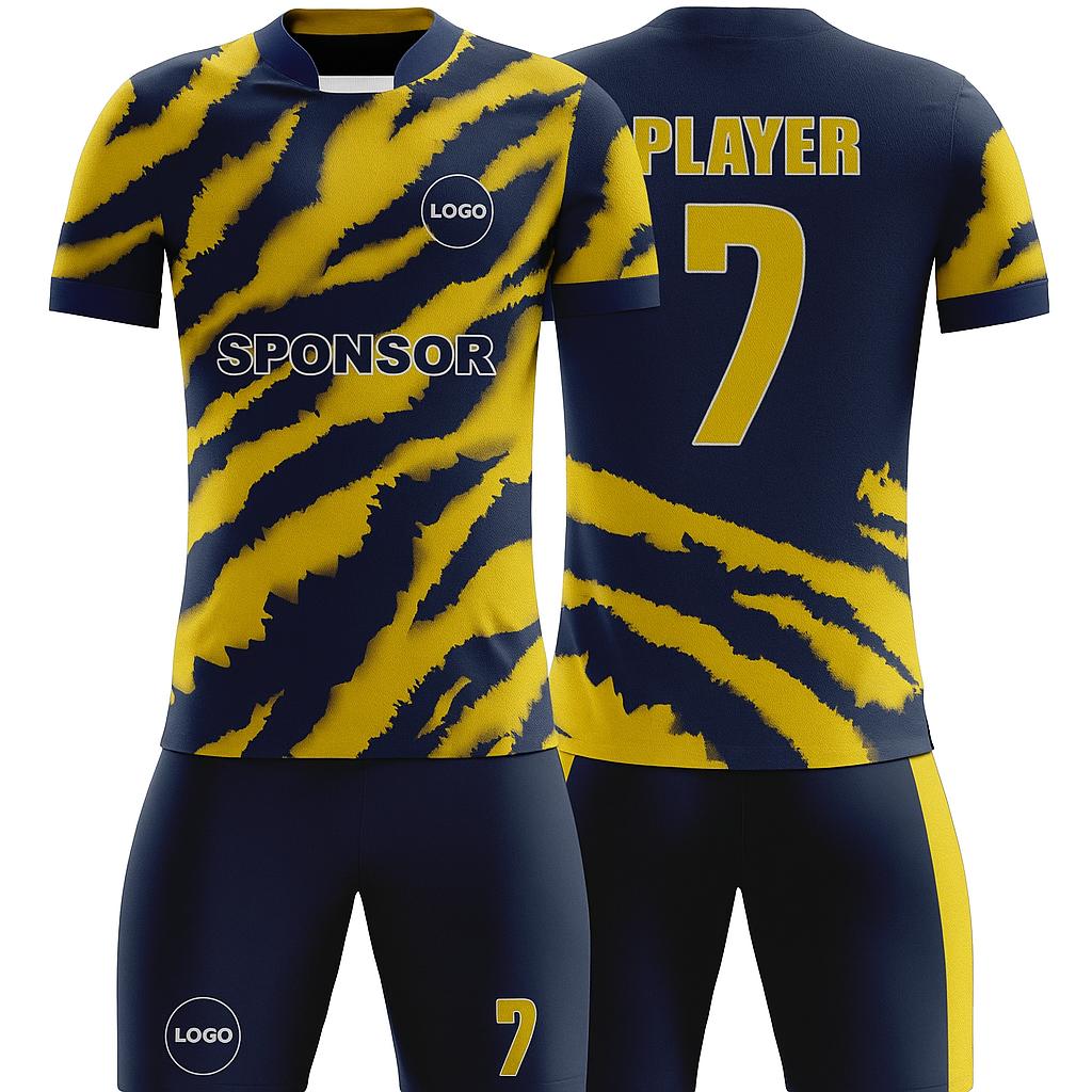 Kid's SoccerJersey - Royal Tiger