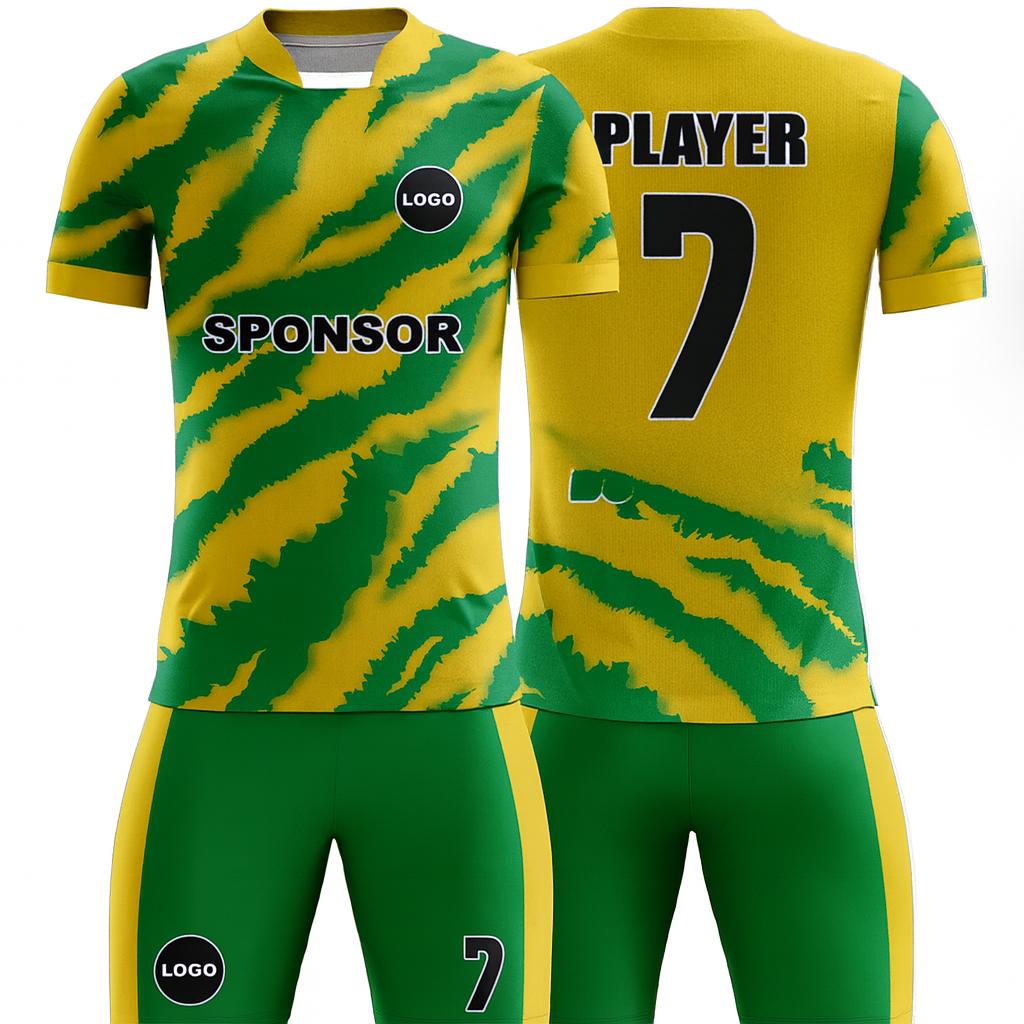 Kid's SoccerJersey - Royal Tiger
