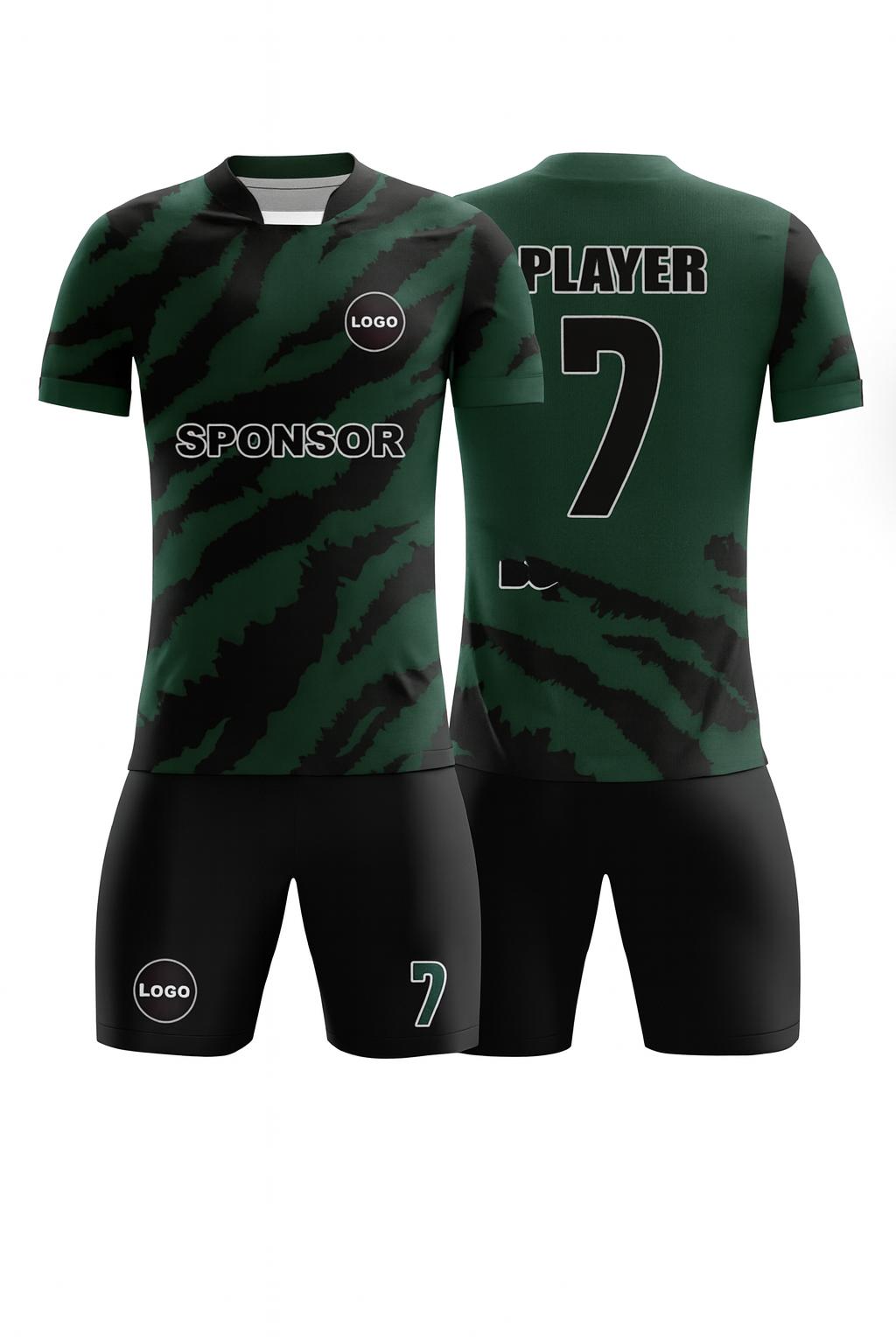 Kid's SoccerJersey - Royal Tiger