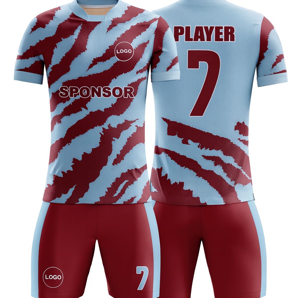 Kid's SoccerJersey - Royal Tiger