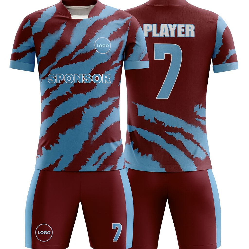 Kid's SoccerJersey - Royal Tiger