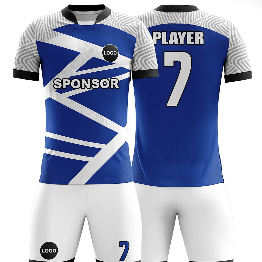 Kid's Soccer Jersey - Inferno Lines