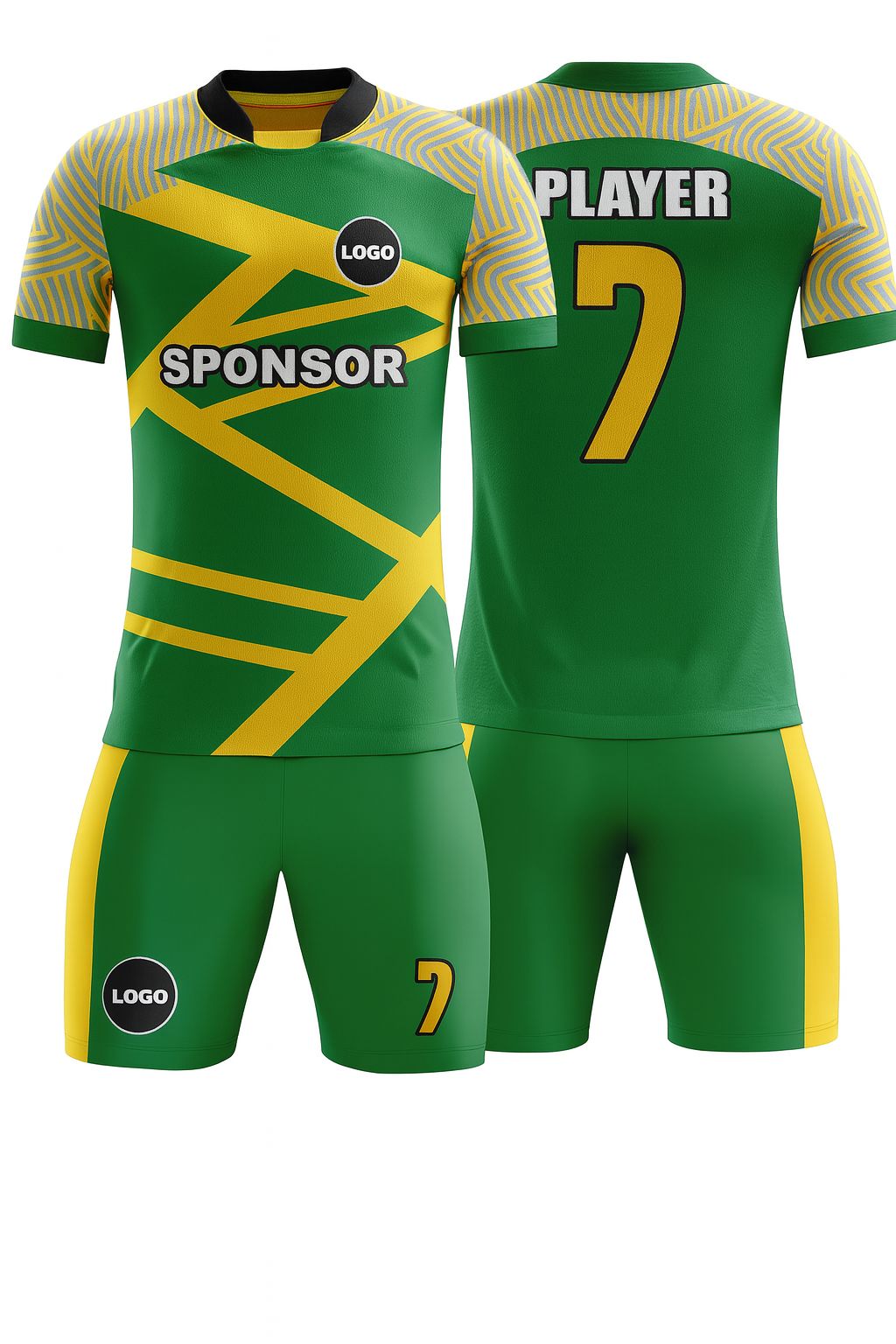 Kid's SoccerJersey - Inferno Lines