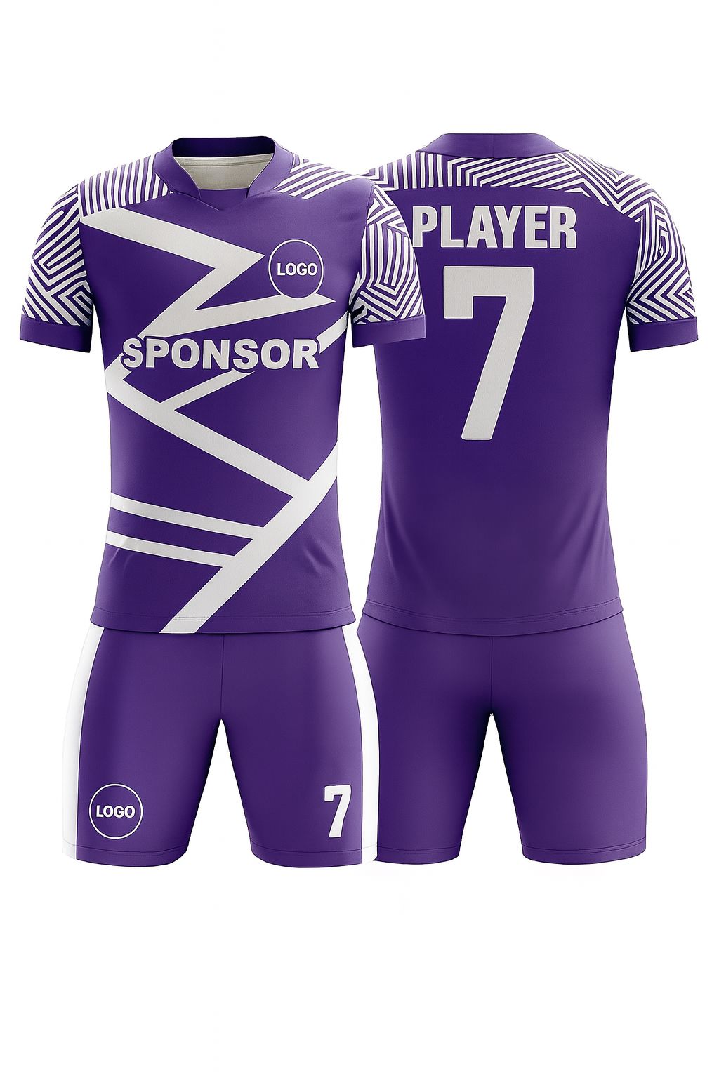 Kid's Soccer Jersey - Inferno Lines