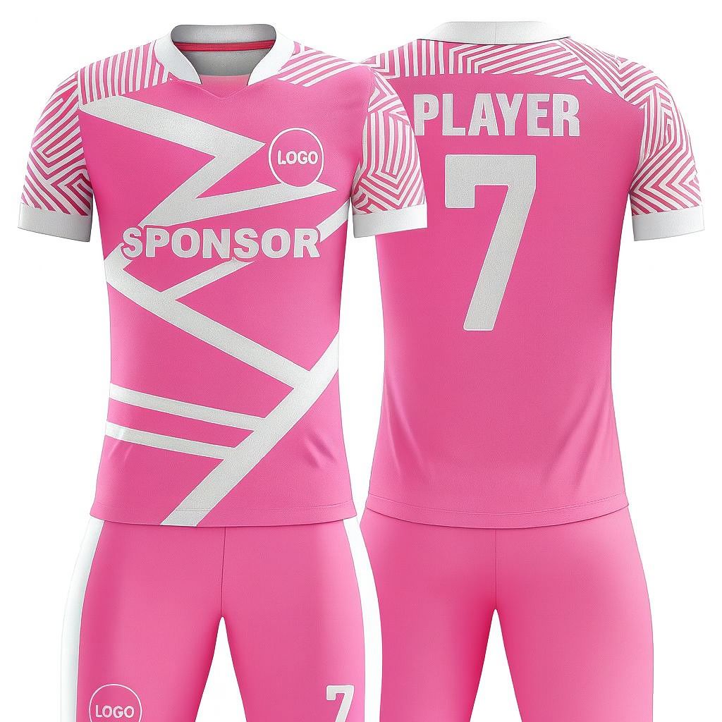 Kid's Soccer Jersey - Inferno Lines