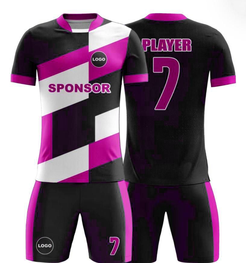 Kid's Soccer Jersey – Diagonal Geometric Series