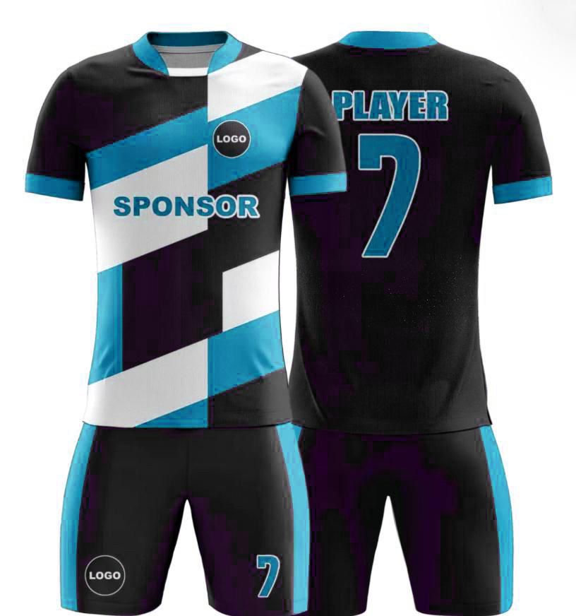 Kid's Soccer Jersey – Diagonal Geometric Series