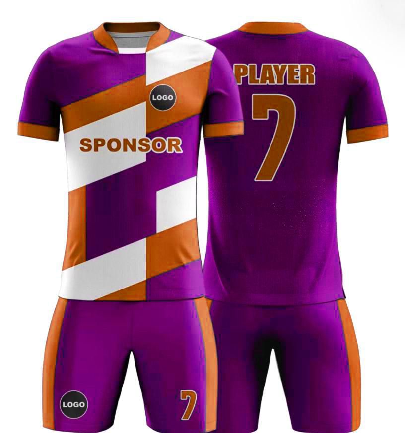 Kid's Soccer Jersey – Diagonal Geometric Series
