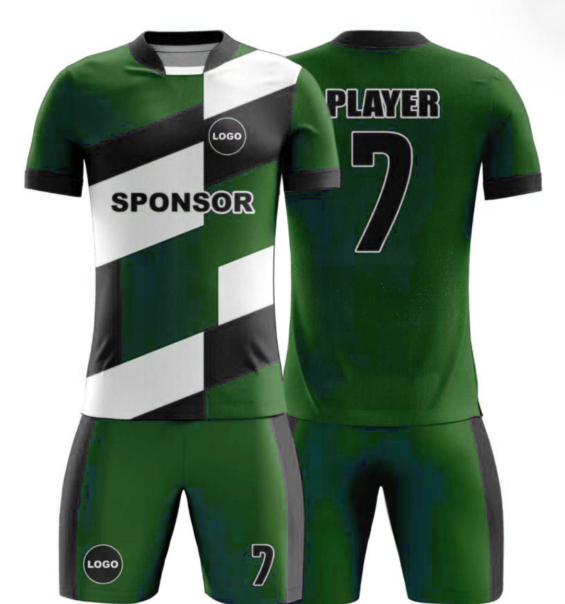 Kid's Soccer Jersey – Diagonal Geometric Series
