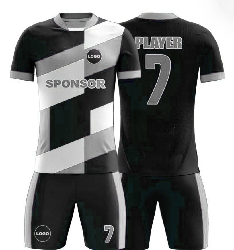 Kid's Soccer Jersey – Diagonal Geometric Series