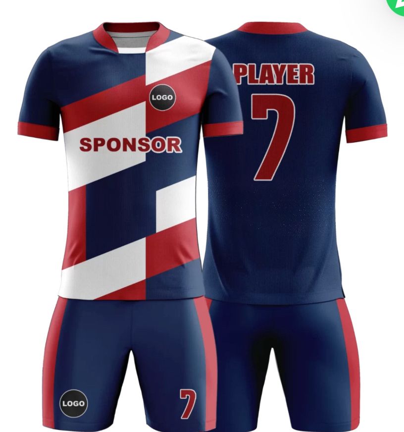Kid's Soccer Jersey – Diagonal Geometric Series