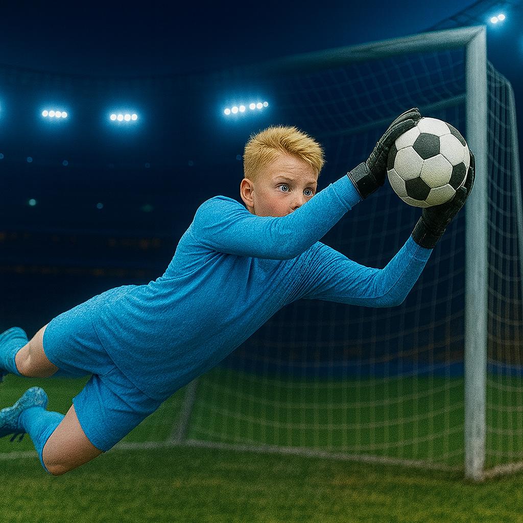 Kid Goalkeeper Soccer Jersey
