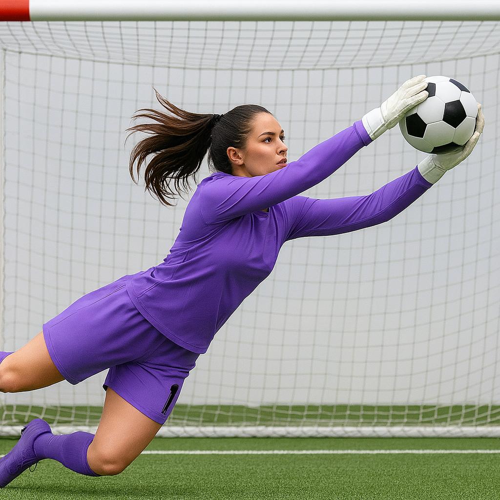 Woman Goalkeeper Soccer Jersey