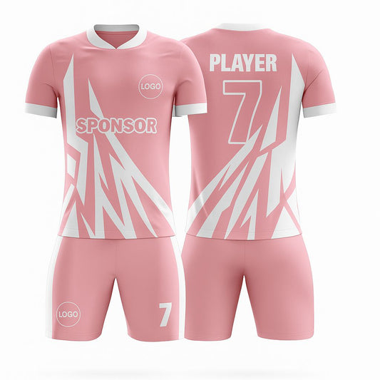 Women's SoccerJersey - Lightning Zigzag