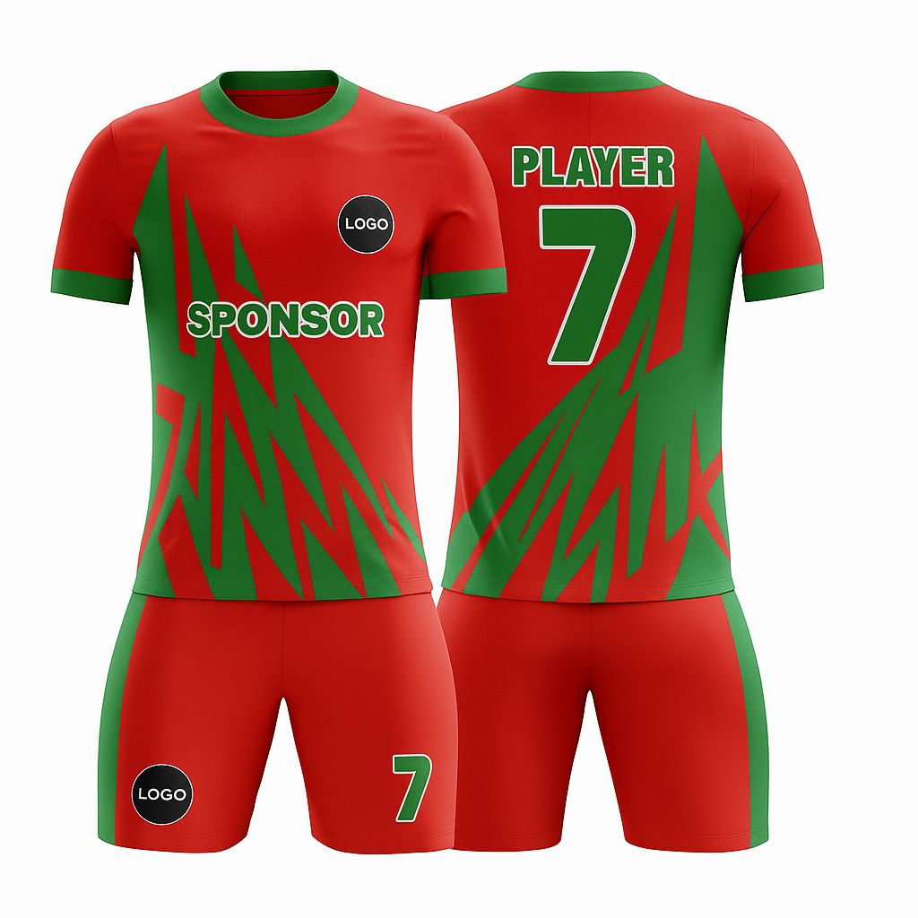 Women's SoccerJersey - Lightning Zigzag
