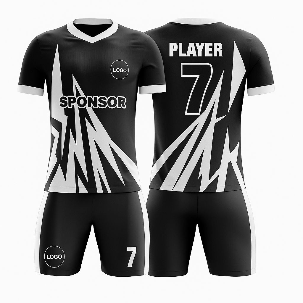 Women's SoccerJersey - Lightning Zigzag