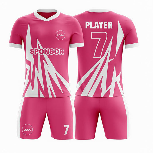 Women's SoccerJersey - Lightning Zigzag