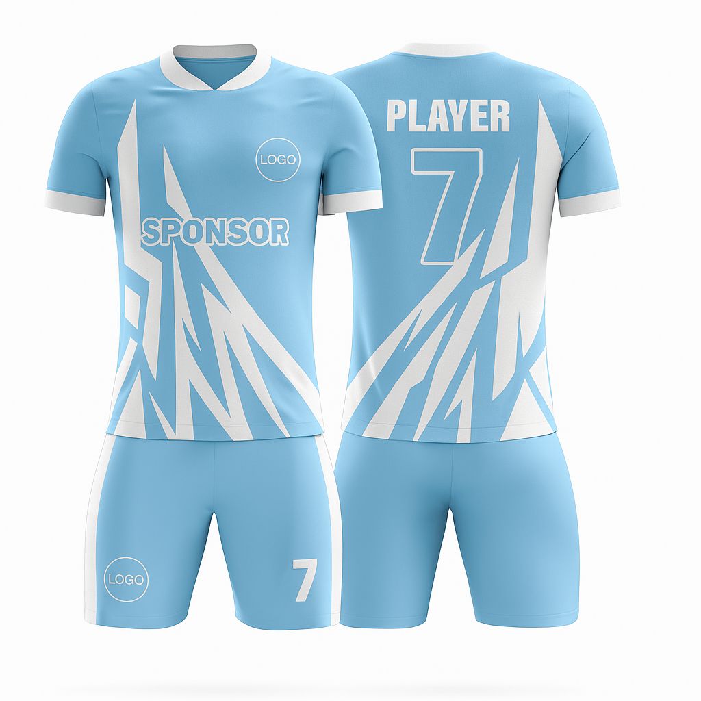 Men's SoccerJersey - Lightning Zigzag