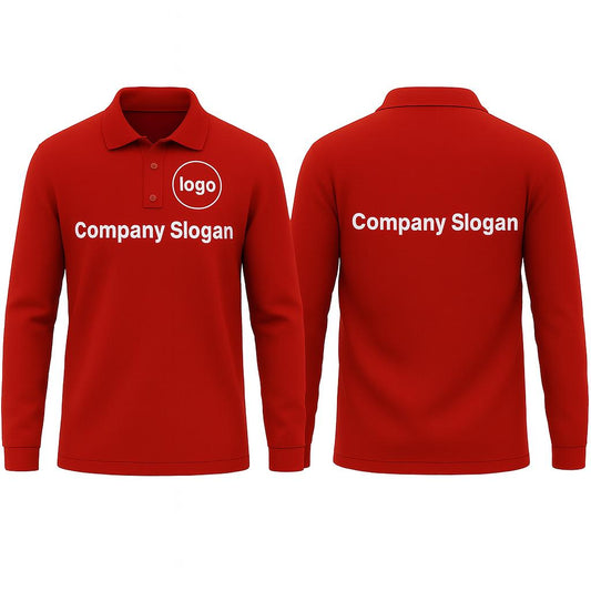 Kid's Soccer Jerseys Polo Shirt Long Sleeves