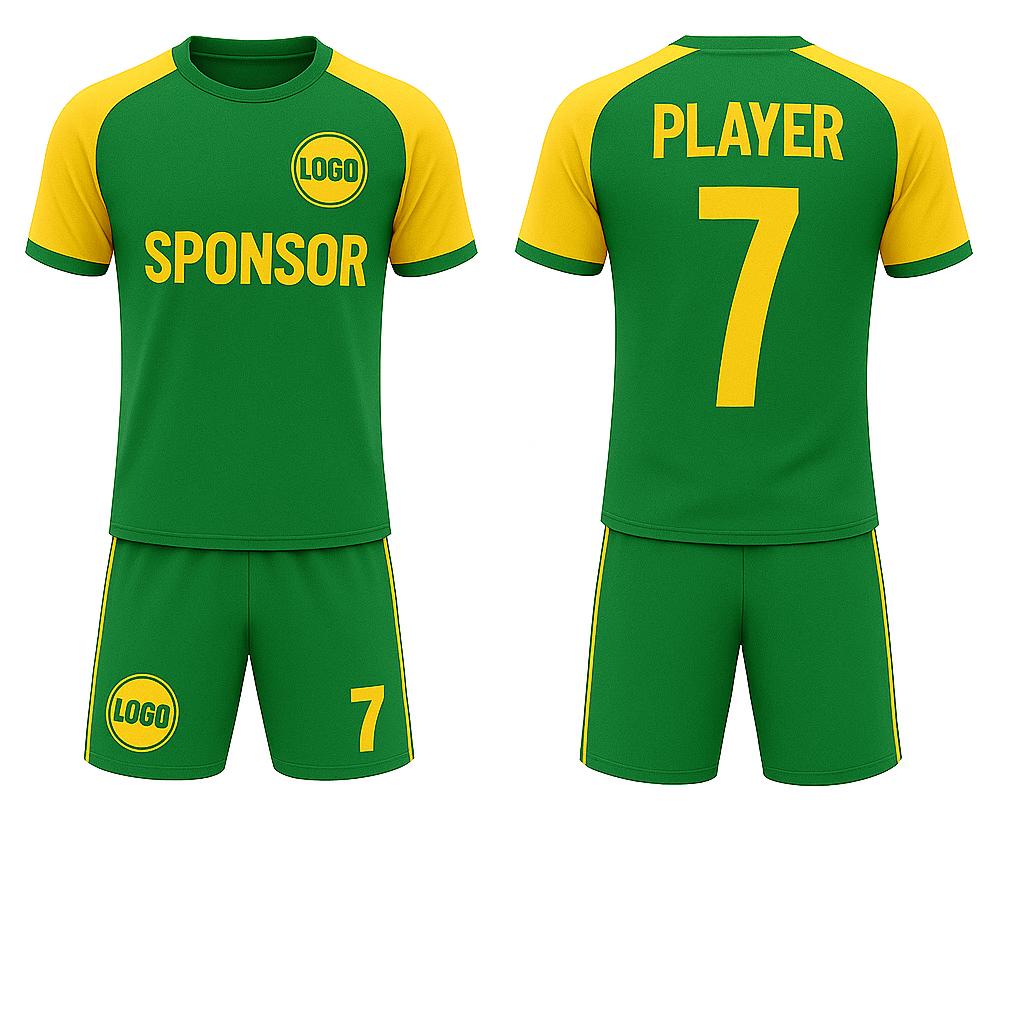 Men's Raglan Sleeve Soccer Jersey