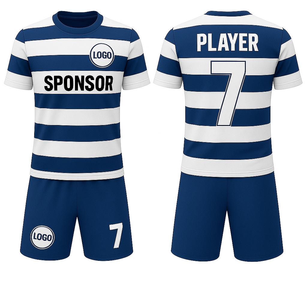 Women's Horizontal Stripe Soccer Jersey