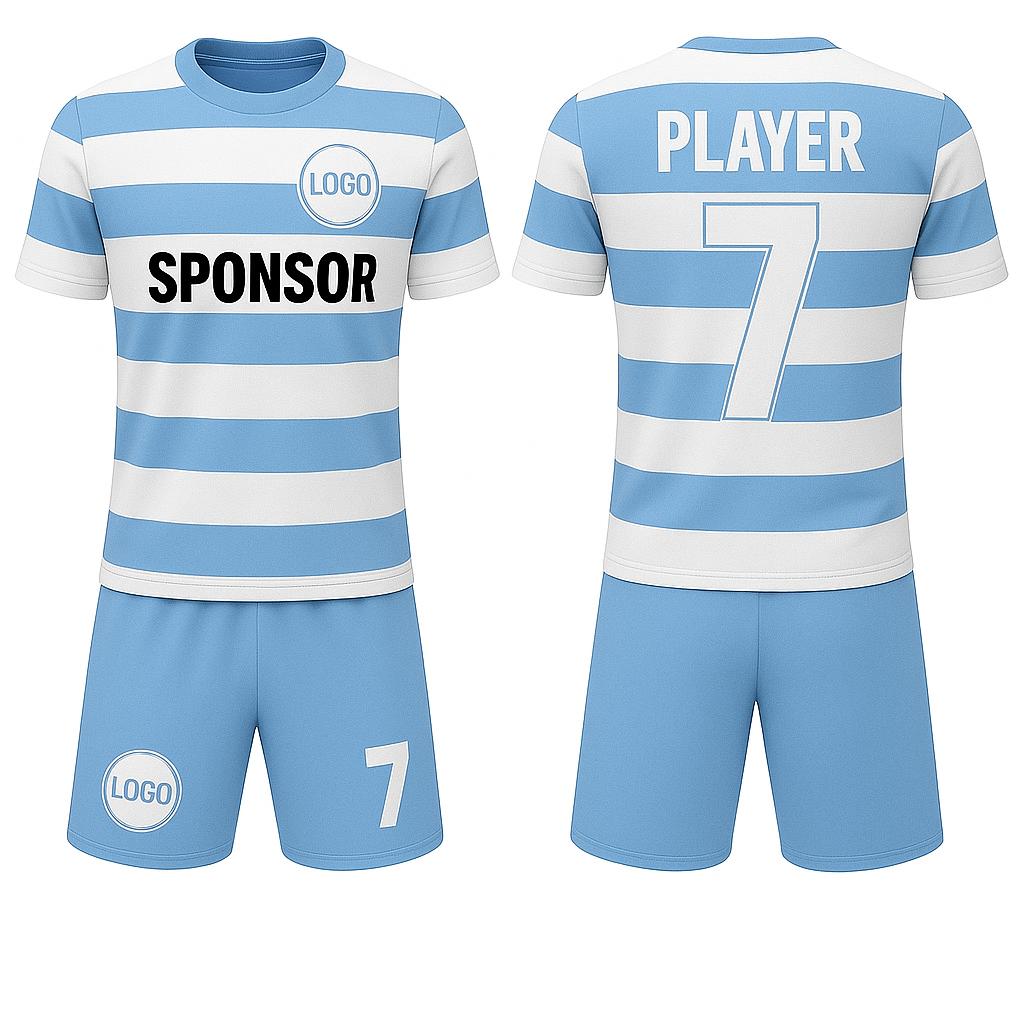 Women's Horizontal Stripe Soccer Jersey